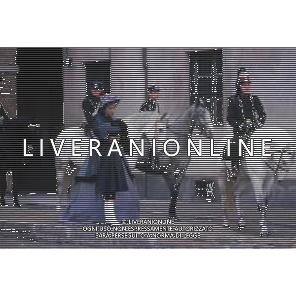 DIAP-RETROSPETTIVA LAURA ANTONELLI ATTRICE NELLA FOTO LAURA ANTONELLI SULBSET DEL FILM “PASSIONE D\'AMORE“ NELL\'ANNO 1981 AG GIOVANNI LIVERANI-AG ALDO LIVERANI SAS