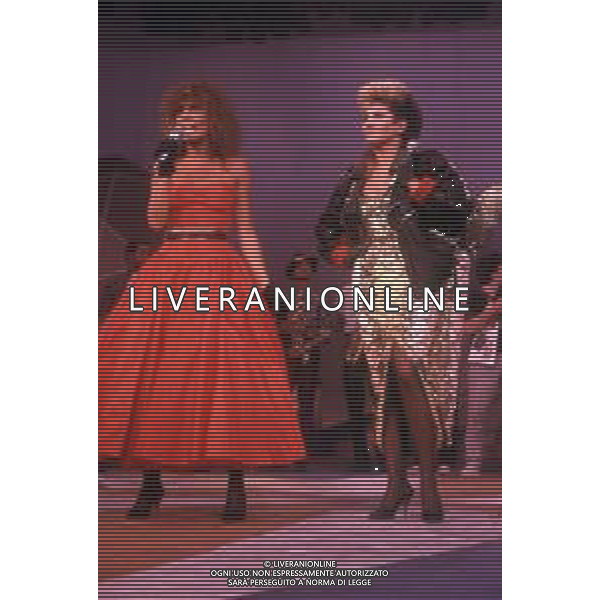 DIAP-RETROSPETTIVA AIDA COOPER CANTANTE NELLA FOTO AIDA COOPER NELL\'ANNO 1989 AG DFP-AG ALDO LIVERANI SAS