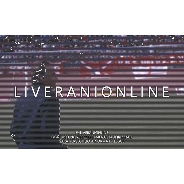 DIAP-RETROSPETTIVA UGO TOMEAZZI ALLENATORE MANTOVA CALCIO NELLA FOTO UGO TOMEAZZI ALLENATORE MANTOVA CALCIO NELL\'ANNO 1992-1994 AG ALDO LIVERANI SAS