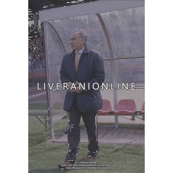 DIAP-RETROSPETTIVA UGO TOMEAZZI ALLENATORE MANTOVA CALCIO NELLA FOTO UGO TOMEAZZI ALLENATORE MANTOVA CALCIO NELL\'ANNO 1992-1994 AG ALDO LIVERANI SAS