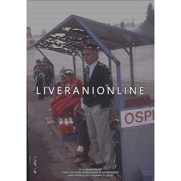 DIAP-RETROSPETTIVA UGO TOMEAZZI ALLENATORE MANTOVA CALCIO NELLA FOTO UGO TOMEAZZI ALLENATORE MANTOVA CALCIO NELL\'ANNO 1992-1994 AG ALDO LIVERANI SAS