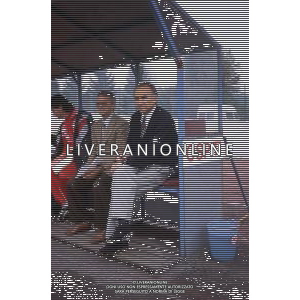 DIAP-RETROSPETTIVA UGO TOMEAZZI ALLENATORE MANTOVA CALCIO NELLA FOTO UGO TOMEAZZI ALLENATORE MANTOVA CALCIO NELL\'ANNO 1992-1994 AG ALDO LIVERANI SAS