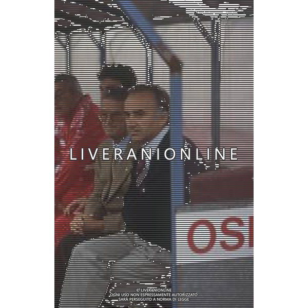 DIAP-RETROSPETTIVA UGO TOMEAZZI ALLENATORE MANTOVA CALCIO NELLA FOTO UGO TOMEAZZI ALLENATORE MANTOVA CALCIO NELL\'ANNO 1992-1994 AG ALDO LIVERANI SAS