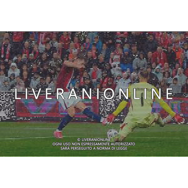 TVEM June 06, 2025 Oslo, Norway - Norway vs Italy - FIFA World Cup 2026 European Qualifier - Ullevaal Stadion. In the pic: Alexander Sorloth of Norway scores a goal of 1-0 ©Emmanuele Mastrodonato - AGENZIA ALDO LIVERANI SAS