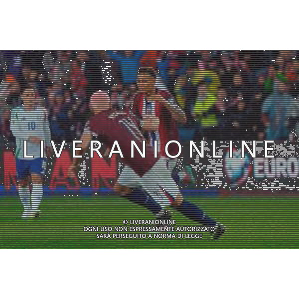 TVEM June 06, 2025 Oslo, Norway - Norway vs Italy - FIFA World Cup 2026 European Qualifier - Ullevaal Stadion. In the pic: Antonio Nusa of Norway celebrates after scoring a goal ©Emmanuele Mastrodonato - AGENZIA ALDO LIVERANI SAS