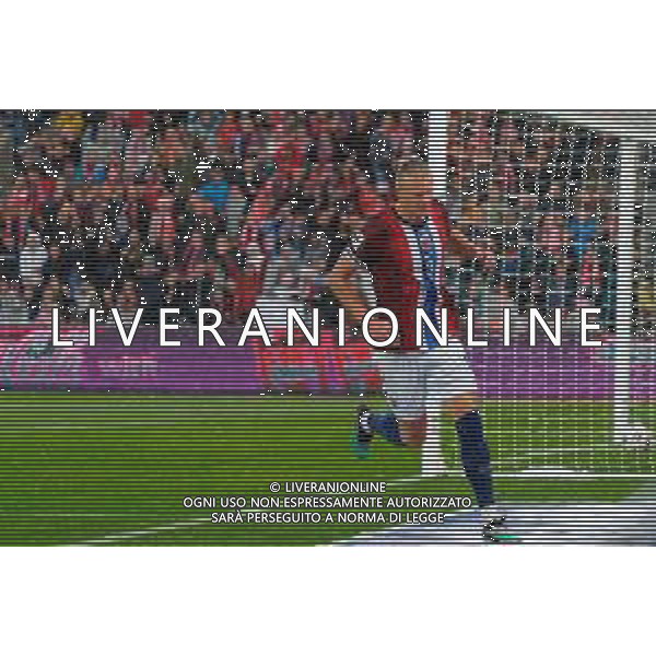 TVEM June 06, 2025 Oslo, Norway - Norway vs Italy - FIFA World Cup 2026 European Qualifier - Ullevaal Stadion. In the pic: Erling Haaland of Norway scores a goal of 3-0 ©Emmanuele Mastrodonato - AGENZIA ALDO LIVERANI SAS