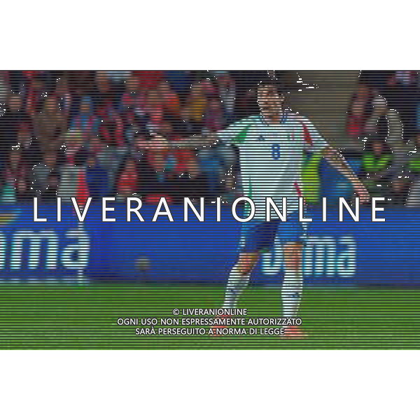 TVEM June 06, 2025 Oslo, Norway - Norway vs Italy - FIFA World Cup 2026 European Qualifier - Ullevaal Stadion. In the pic: Sandro Tonali of Italy foto emmanuele mastrodonato-ag aldo liverani sas