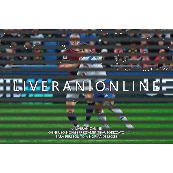 TVEM June 06, 2025 Oslo, Norway - Norway vs Italy - FIFA World Cup 2026 European Qualifier - Ullevaal Stadion. In the pic: Erling Haaland of Norway in action against Giovanni Di Lorenzo of Italy foto emmanuele mastrodonato-ag aldo liverani sas