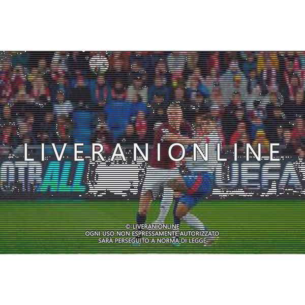 TVEM June 06, 2025 Oslo, Norway - Norway vs Italy - FIFA World Cup 2026 European Qualifier - Ullevaal Stadion. In the pic: Erling Haaland of Norway in action against Giovanni Di Lorenzo of Italy foto emmanuele mastrodonato-ag aldo liverani sas