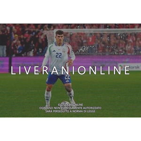 TVEM June 06, 2025 Oslo, Norway - Norway vs Italy - FIFA World Cup 2026 European Qualifier - Ullevaal Stadion. In the pic: Giovanni Di Lorenzo of Italy foto emmanuele mastrodonato-ag aldo liverani sas