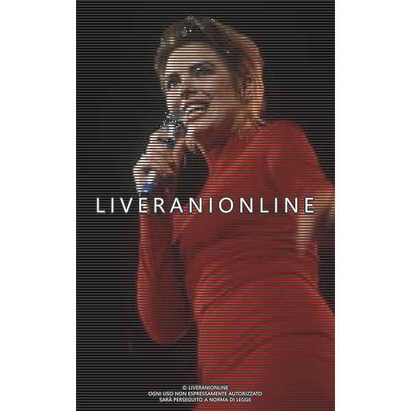 DIAP-RETROSPETTIVA KIM WILDE CANTANTE NELLA FOTO KIM WILDE IN CONCERTO NELL\'ANNO 1988 AG ALDO LIVERANI SAS