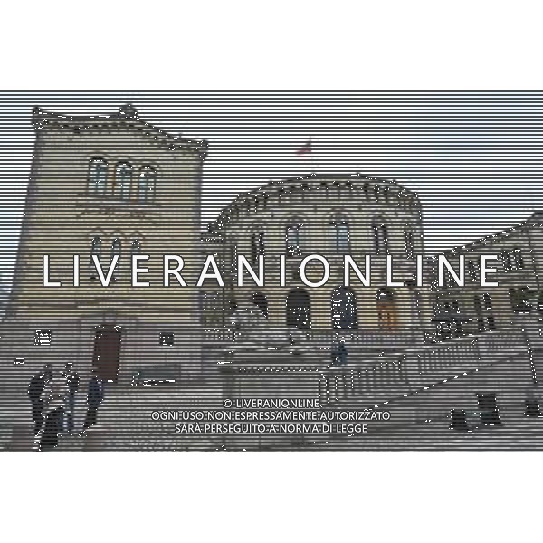 TVRG Panoramiche Oslo nella foto Stortinget il palazzo del Parlamento Norvegese Oslo 06-06-2025 Panoramiche e luoghi simbolo della città di Oslo foto Roberto Garavaglia/Agenzia Aldo Liverani sas
