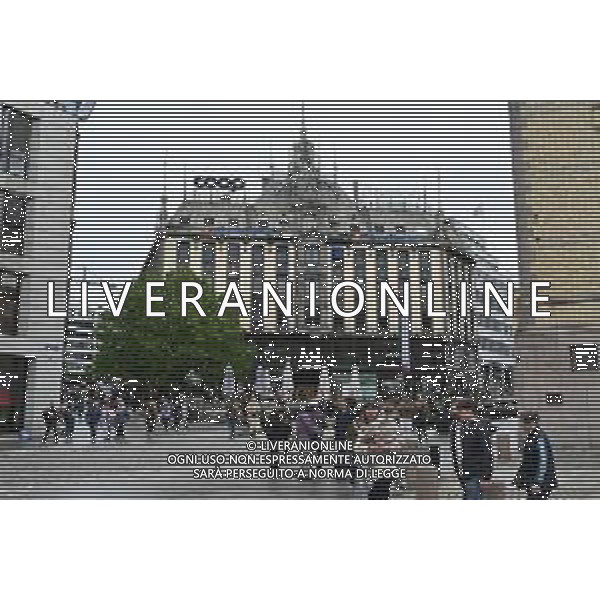 TVRG Panoramiche Oslo nella foto Karl Johans gate Oslo 06-06-2025 Panoramiche e luoghi simbolo della città di Oslo foto Roberto Garavaglia/Agenzia Aldo Liverani sas
