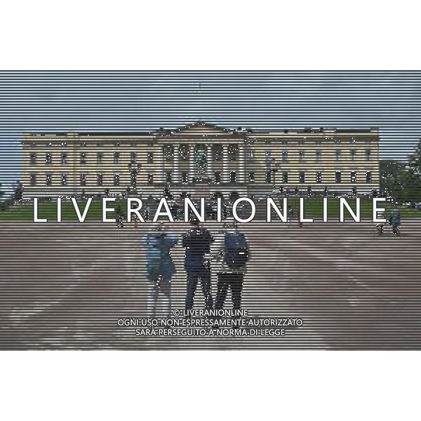 TVRG Panoramiche Oslo nella foto Palazzo Reale Oslo 06-06-2025 Panoramiche e luoghi simbolo della città di Oslo foto Roberto Garavaglia/Agenzia Aldo Liverani sas