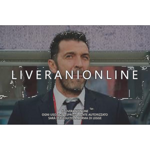 TVEM June 06, 2025 Oslo, Norway - Norway vs Italy - FIFA World Cup 2026 European Qualifier - Ullevaal Stadion. In the pic: Italy Head of Delegation Gianluigi Buffon foto emmanuele mastrodonato-ag aldo liverani sas