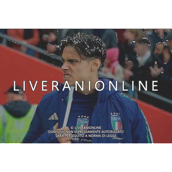 TVEM June 06, 2025 Oslo, Norway - Norway vs Italy - FIFA World Cup 2026 European Qualifier - Ullevaal Stadion. In the pic: Samuele Ricci of Italy foto emmanuele mastrodonato-ag aldo liverani sas