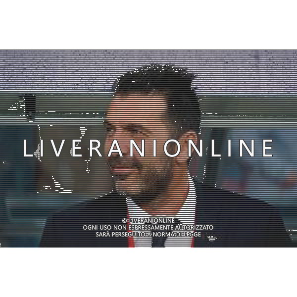 TVEM June 06, 2025 Oslo, Norway - Norway vs Italy - FIFA World Cup 2026 European Qualifier - Ullevaal Stadion. In the pic: Italy Head of Delegation Gianluigi Buffon foto emmanuele mastrodonato-ag aldo liverani sas