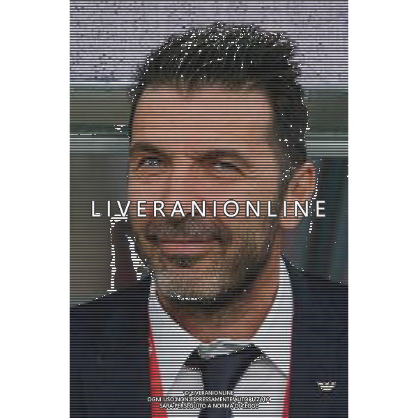 TVEM June 06, 2025 Oslo, Norway - Norway vs Italy - FIFA World Cup 2026 European Qualifier - Ullevaal Stadion. In the pic: Italy Head of Delegation Gianluigi Buffon foto emmanuele mastrodonato-ag aldo liverani sas