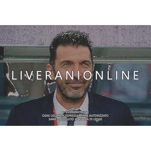 TVEM June 06, 2025 Oslo, Norway - Norway vs Italy - FIFA World Cup 2026 European Qualifier - Ullevaal Stadion. In the pic: Italy Head of Delegation Gianluigi Buffon foto emmanuele mastrodonato-ag aldo liverani sas