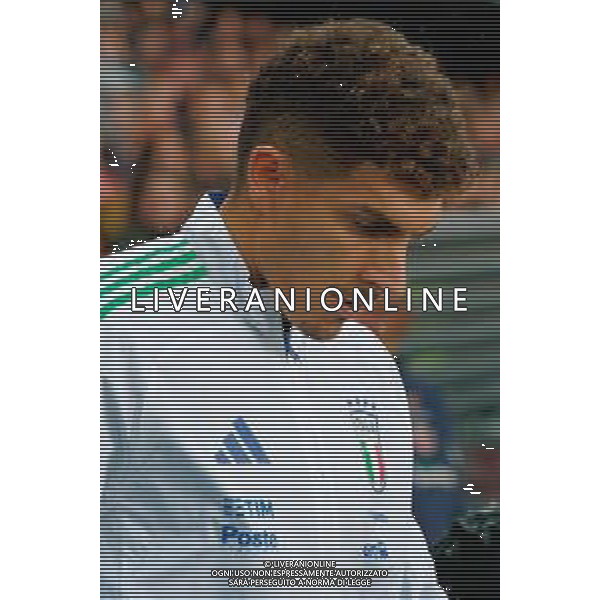 TVEM June 06, 2025 Oslo, Norway - Norway vs Italy - FIFA World Cup 2026 European Qualifier - Ullevaal Stadion. In the pic: Giovanni Di Lorenzo of Italy foto emmanuele mastrodonato-ag aldo liverani sas