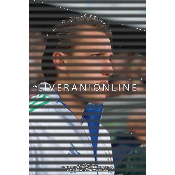 TVEM June 06, 2025 Oslo, Norway - Norway vs Italy - FIFA World Cup 2026 European Qualifier - Ullevaal Stadion. In the pic: Mateo Retegui of Italy foto emmanuele mastrodonato-ag aldo liverani sas