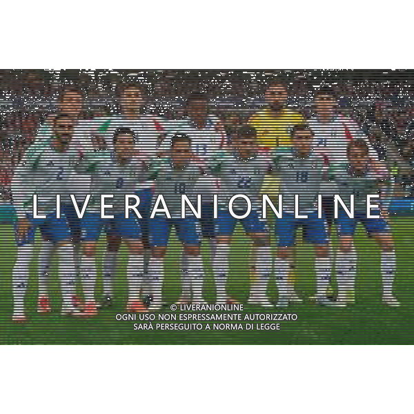 TVEM June 06, 2025 Oslo, Norway - Norway vs Italy - FIFA World Cup 2026 European Qualifier - Ullevaal Stadion. In the pic: Italy team line up foto emmanuele mastrodonato-ag aldo liverani sas