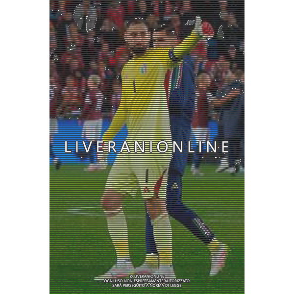 TVEM June 06, 2025 Oslo, Norway - Norway vs Italy - FIFA World Cup 2026 European Qualifier - Ullevaal Stadion. In the pic: Gianluigi Donnarumma of Italy foto emmanuele mastrodonato-ag aldo liverani sas