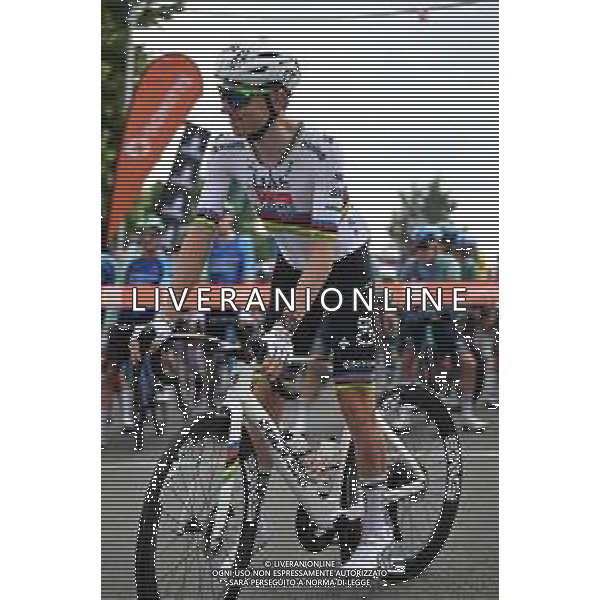 08-06-2025 Criterium Du Dauphine Libere; Tappa 01 Domerat - Montlucon; 2025, Uae Team Emirates - Xrg; Pogacar, Tadej; Domerat; ©SIROTTI - AGENZIA ALDO LIVERANI SAS