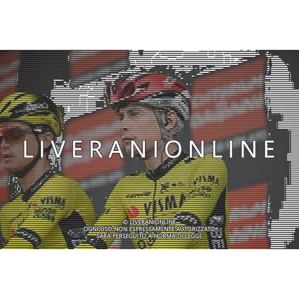 08-06-2025 Criterium Du Dauphine Libere; Tappa 01 Domerat - Montlucon; 2025, Visma - Lease A Bike; Vingegaard, Jonas; Domerat; ©SIROTTI - AGENZIA ALDO LIVERANI SAS