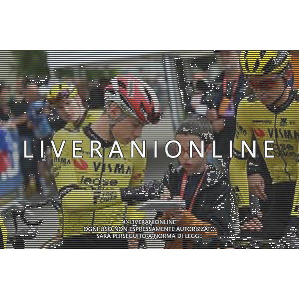 08-06-2025 Criterium Du Dauphine Libere; Tappa 01 Domerat - Montlucon; 2025, Visma - Lease A Bike; Vingegaard, Jonas; Domerat; ©SIROTTI - AGENZIA ALDO LIVERANI SAS