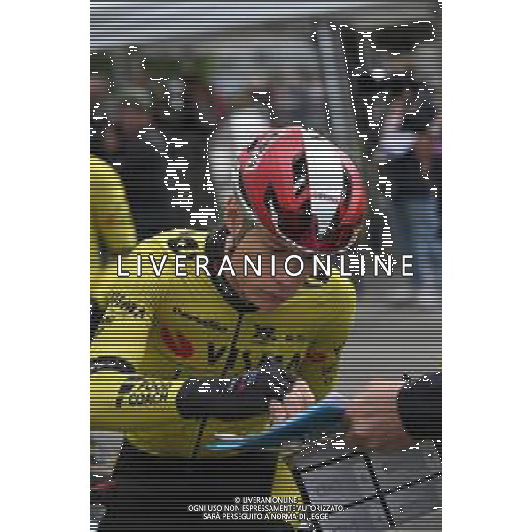 08-06-2025 Criterium Du Dauphine Libere; Tappa 01 Domerat - Montlucon; 2025, Visma - Lease A Bike; Vingegaard, Jonas; Domerat; ©SIROTTI - AGENZIA ALDO LIVERANI SAS