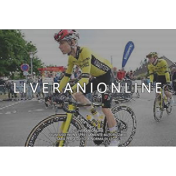 08-06-2025 Criterium Du Dauphine Libere; Tappa 01 Domerat - Montlucon; 2025, Visma - Lease A Bike; Vingegaard, Jonas; Domerat; ©SIROTTI - AGENZIA ALDO LIVERANI SAS