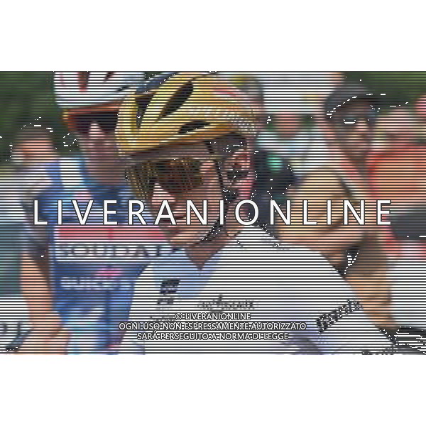 09-06-2025 Criterium Du Dauphine Libere; Tappa 02 Premilhat - Issoire; 2025, Soudal - Quick Step; Evenepoel, Remco; Premilhat; ©SIROTTI - AGENZIA ALDO LIVERANI SAS