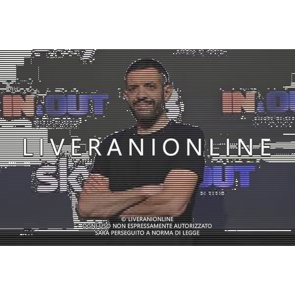 TVRG Photocall In e Out nella foto Francesco De Carlo Milano 09-06-2025 Photocall con i protagonisti della trasmissione In e Out foto Roberto Garavaglia/Agenzia Aldo Liverani sas
