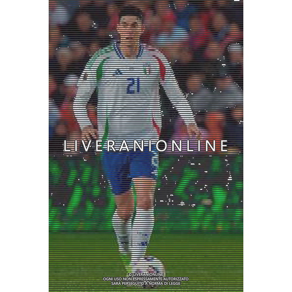 TVEM June 06, 2025 Oslo, Norway - Norway vs Italy - FIFA World Cup 2026 European Qualifier - Ullevaal Stadion. In the pic: Alessandro Bastoni of Italy ©TVEM Emmanuele Mastrodonato - AGENZIA ALDO LIVERANI SAS