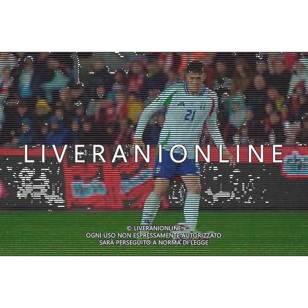 TVEM June 06, 2025 Oslo, Norway - Norway vs Italy - FIFA World Cup 2026 European Qualifier - Ullevaal Stadion. In the pic: Alessandro Bastoni of Italy ©TVEM Emmanuele Mastrodonato - AGENZIA ALDO LIVERANI SAS