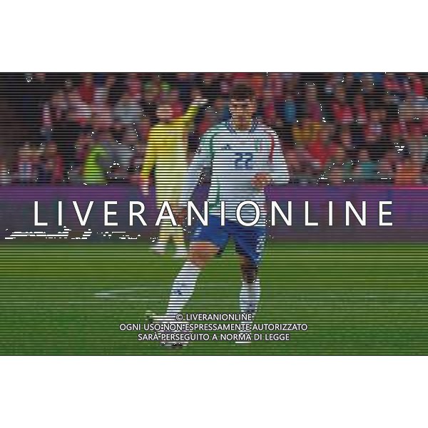 TVEM June 06, 2025 Oslo, Norway - Norway vs Italy - FIFA World Cup 2026 European Qualifier - Ullevaal Stadion. In the pic: Giovanni Di Lorenzo of Italy ©TVEM Emmanuele Mastrodonato - AGENZIA ALDO LIVERANI SAS