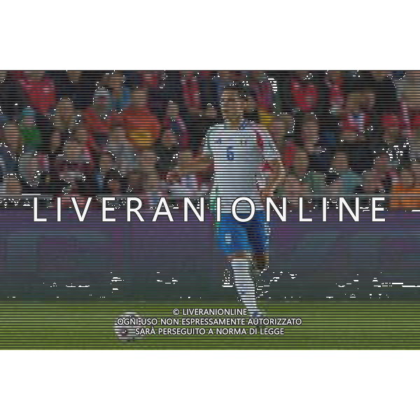 TVEM June 06, 2025 Oslo, Norway - Norway vs Italy - FIFA World Cup 2026 European Qualifier - Ullevaal Stadion. In the pic: Samuele Ricci of Italy ©TVEM Emmanuele Mastrodonato - AGENZIA ALDO LIVERANI SAS