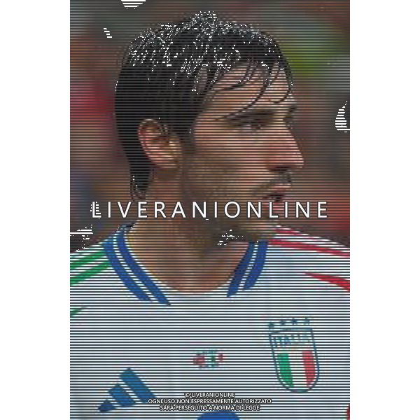 TVEM June 06, 2025 Oslo, Norway - Norway vs Italy - FIFA World Cup 2026 European Qualifier - Ullevaal Stadion. In the pic: Sandro Tonali of Italy ©TVEM Emmanuele Mastrodonato - AGENZIA ALDO LIVERANI SAS