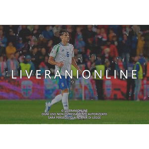 TVEM June 06, 2025 Oslo, Norway - Norway vs Italy - FIFA World Cup 2026 European Qualifier - Ullevaal Stadion. In the pic: Samuele Ricci of Italy ©TVEM Emmanuele Mastrodonato - AGENZIA ALDO LIVERANI SAS