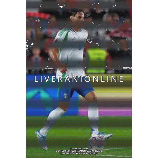 TVEM June 06, 2025 Oslo, Norway - Norway vs Italy - FIFA World Cup 2026 European Qualifier - Ullevaal Stadion. In the pic: Samuele Ricci of Italy ©TVEM Emmanuele Mastrodonato - AGENZIA ALDO LIVERANI SAS
