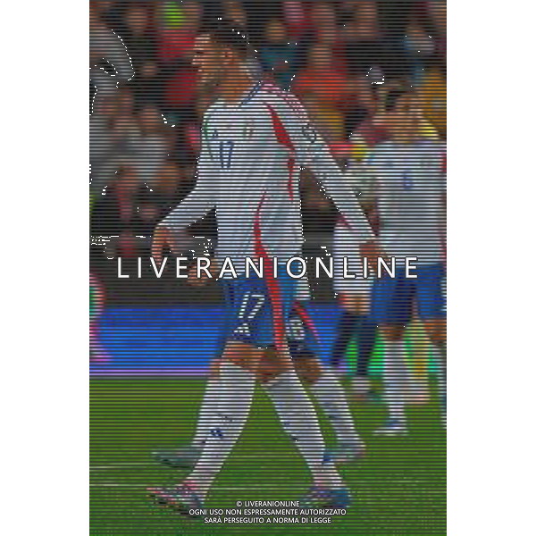 TVEM June 06, 2025 Oslo, Norway - Norway vs Italy - FIFA World Cup 2026 European Qualifier - Ullevaal Stadion. In the pic: Lorenzo Lucca of Italy ©TVEM Emmanuele Mastrodonato - AGENZIA ALDO LIVERANI SAS