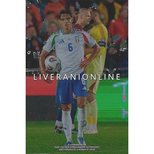 TVEM June 06, 2025 Oslo, Norway - Norway vs Italy - FIFA World Cup 2026 European Qualifier - Ullevaal Stadion. In the pic: Samuele Ricci of Italy ©TVEM Emmanuele Mastrodonato - AGENZIA ALDO LIVERANI SAS