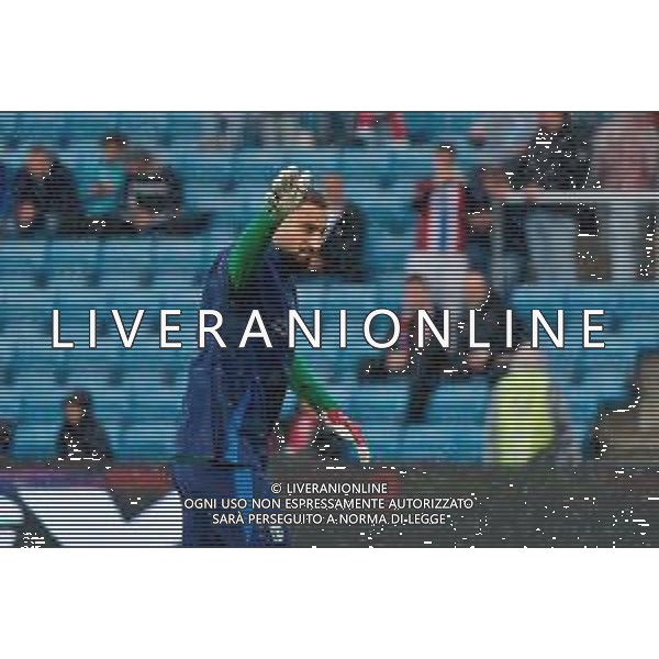 TVEM June 06, 2025 Oslo, Norway - Norway vs Italy - FIFA World Cup 2026 European Qualifier - Ullevaal Stadion. In the pic: Gianluigi Donnarumma of Italy ©TVEM Emmanuele Mastrodonato - AGENZIA ALDO LIVERANI SAS