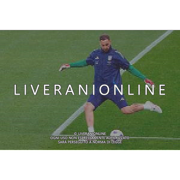 TVEM June 06, 2025 Oslo, Norway - Norway vs Italy - FIFA World Cup 2026 European Qualifier - Ullevaal Stadion. In the pic: Gianluigi Donnarumma of Italy ©TVEM Emmanuele Mastrodonato - AGENZIA ALDO LIVERANI SAS