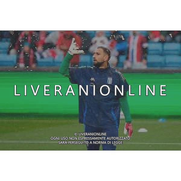 TVEM June 06, 2025 Oslo, Norway - Norway vs Italy - FIFA World Cup 2026 European Qualifier - Ullevaal Stadion. In the pic: Gianluigi Donnarumma of Italy ©TVEM Emmanuele Mastrodonato - AGENZIA ALDO LIVERANI SAS