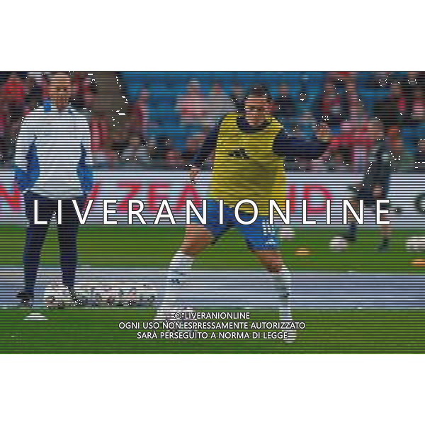 TVEM June 06, 2025 Oslo, Norway - Norway vs Italy - FIFA World Cup 2026 European Qualifier - Ullevaal Stadion. In the pic: Giacomo Raspadori of Italy ©TVEM Emmanuele Mastrodonato - AGENZIA ALDO LIVERANI SAS