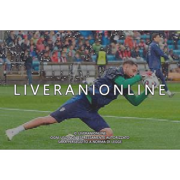 TVEM June 06, 2025 Oslo, Norway - Norway vs Italy - FIFA World Cup 2026 European Qualifier - Ullevaal Stadion. In the pic: Gianluigi Donnarumma of Italy ©TVEM Emmanuele Mastrodonato - AGENZIA ALDO LIVERANI SAS