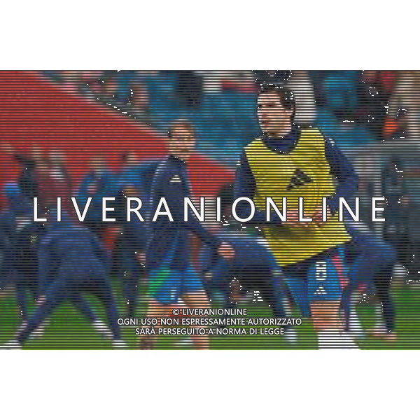 TVEM June 06, 2025 Oslo, Norway - Norway vs Italy - FIFA World Cup 2026 European Qualifier - Ullevaal Stadion. In the pic: Sandro Tonali of Italy ©TVEM Emmanuele Mastrodonato - AGENZIA ALDO LIVERANI SAS