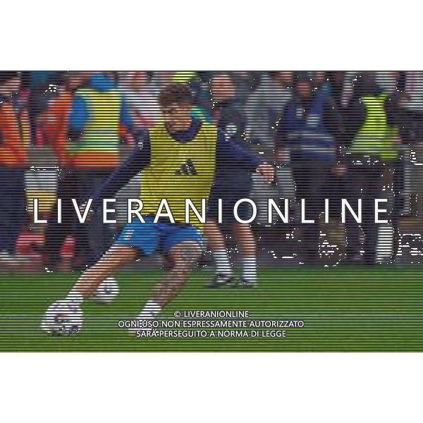 TVEM June 06, 2025 Oslo, Norway - Norway vs Italy - FIFA World Cup 2026 European Qualifier - Ullevaal Stadion. In the pic: Giovanni Di Lorenzo of Italy ©TVEM Emmanuele Mastrodonato - AGENZIA ALDO LIVERANI SAS